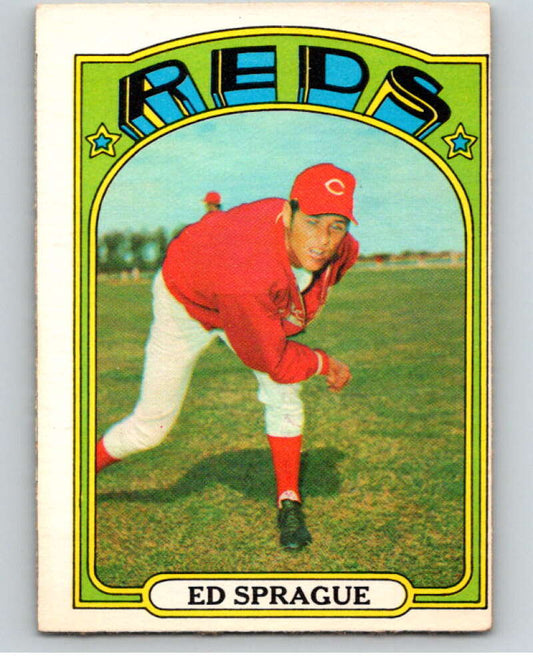 1972 O-Pee-Chee Baseball #121 Ed Sprague  Cincinnati Reds  V66191 Image 1
