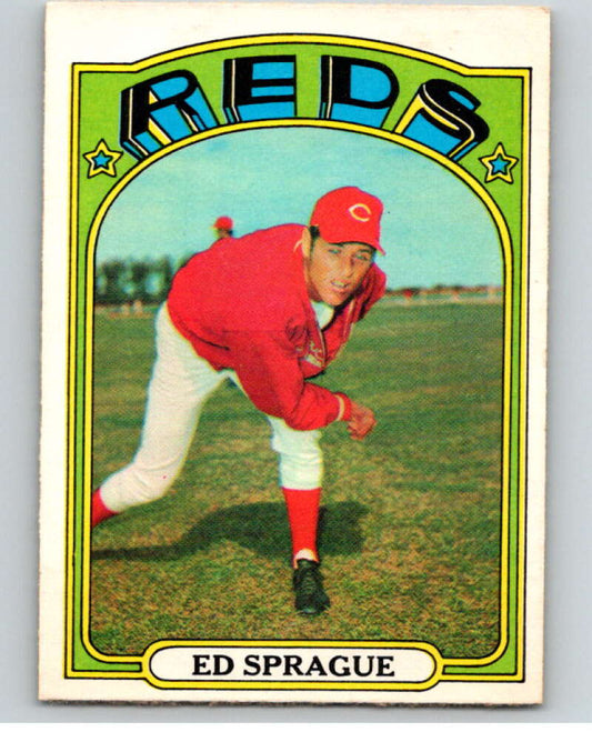 1972 O-Pee-Chee Baseball #121 Ed Sprague  Cincinnati Reds  V66192 Image 1