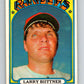 1972 O-Pee-Chee Baseball #122 Larry Biittner  Texas Rangers  V66193 Image 1