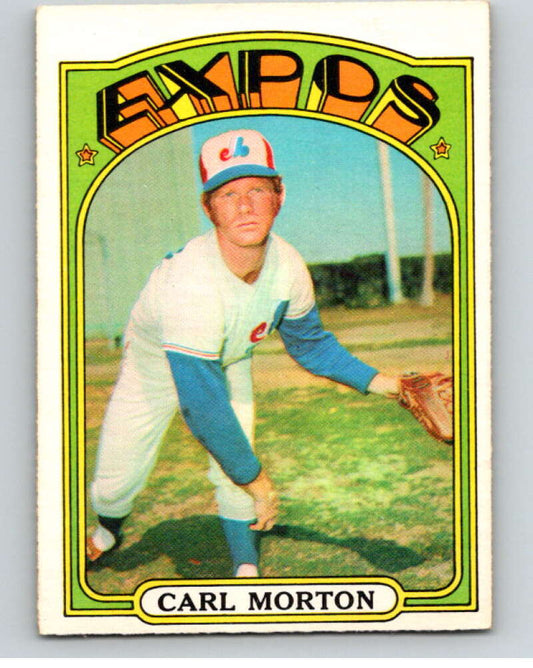 1972 O-Pee-Chee Baseball #134 Carl Morton  Montreal Expos  V66202 Image 1