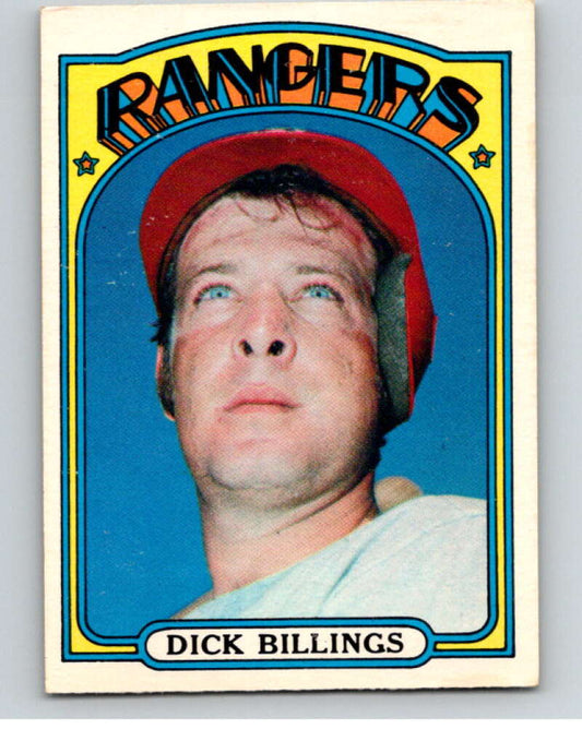 1972 O-Pee-Chee Baseball #148 Dick Billings  Texas Rangers  V66223 Image 1