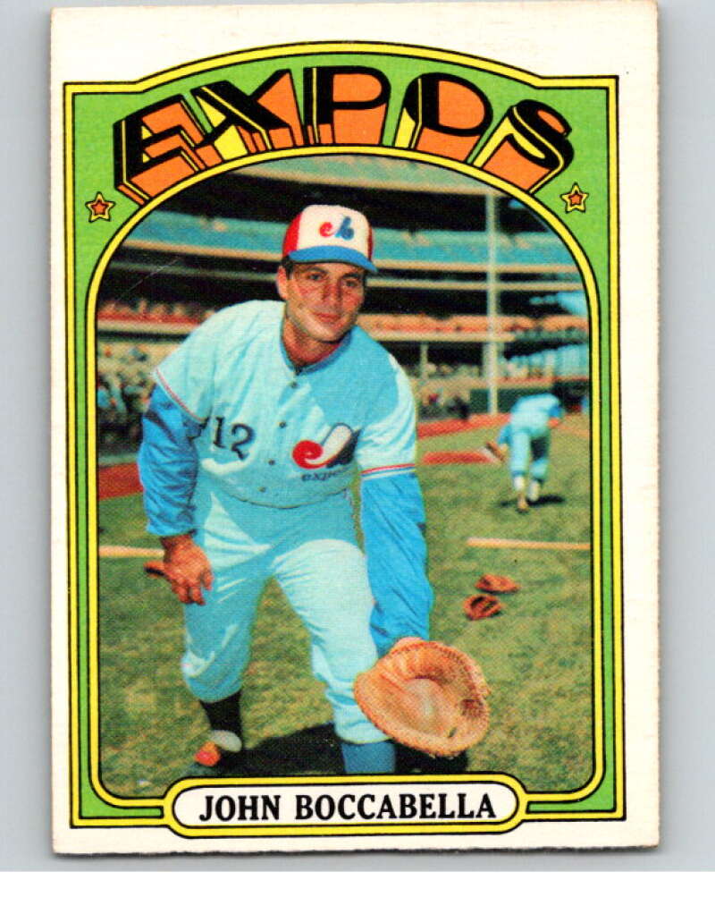 1972 O-Pee-Chee Baseball #159 John Boccabella Montreal Expos V66233 Image 1