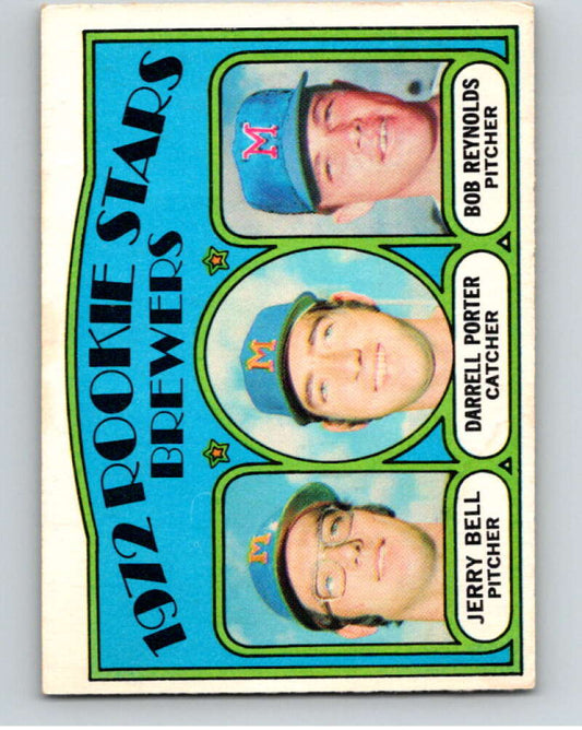 1972 O-Pee-Chee Baseball #162 Darrell Porter  Milwaukee Brewers  V66237 Image 1
