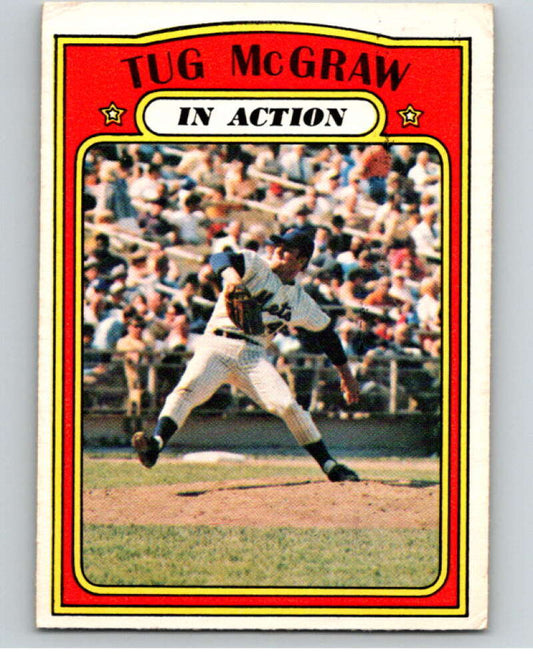1972 O-Pee-Chee Baseball #164 Tug McGraw IA  New York Mets  V66239 Image 1