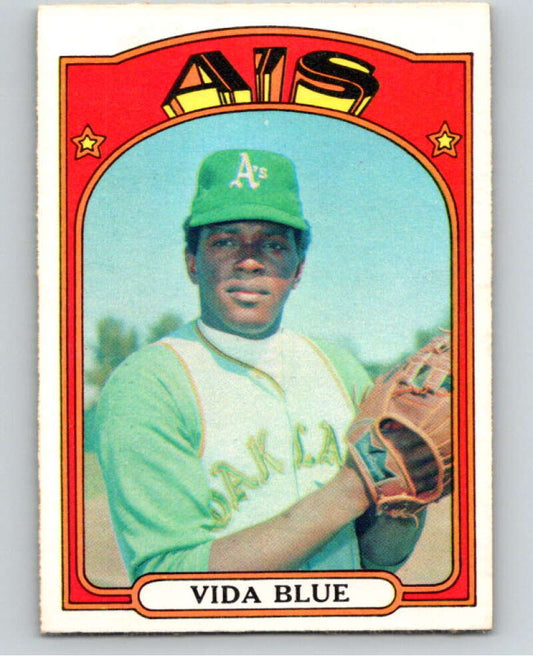 1972 O-Pee-Chee Baseball #169 Vida Blue  Oakland Athletics  V66249 Image 1