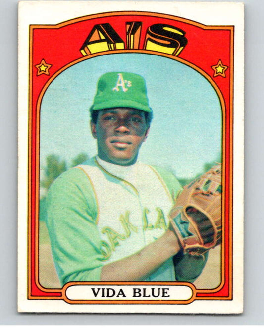 1972 O-Pee-Chee Baseball #169 Vida Blue  Oakland Athletics  V66250 Image 1