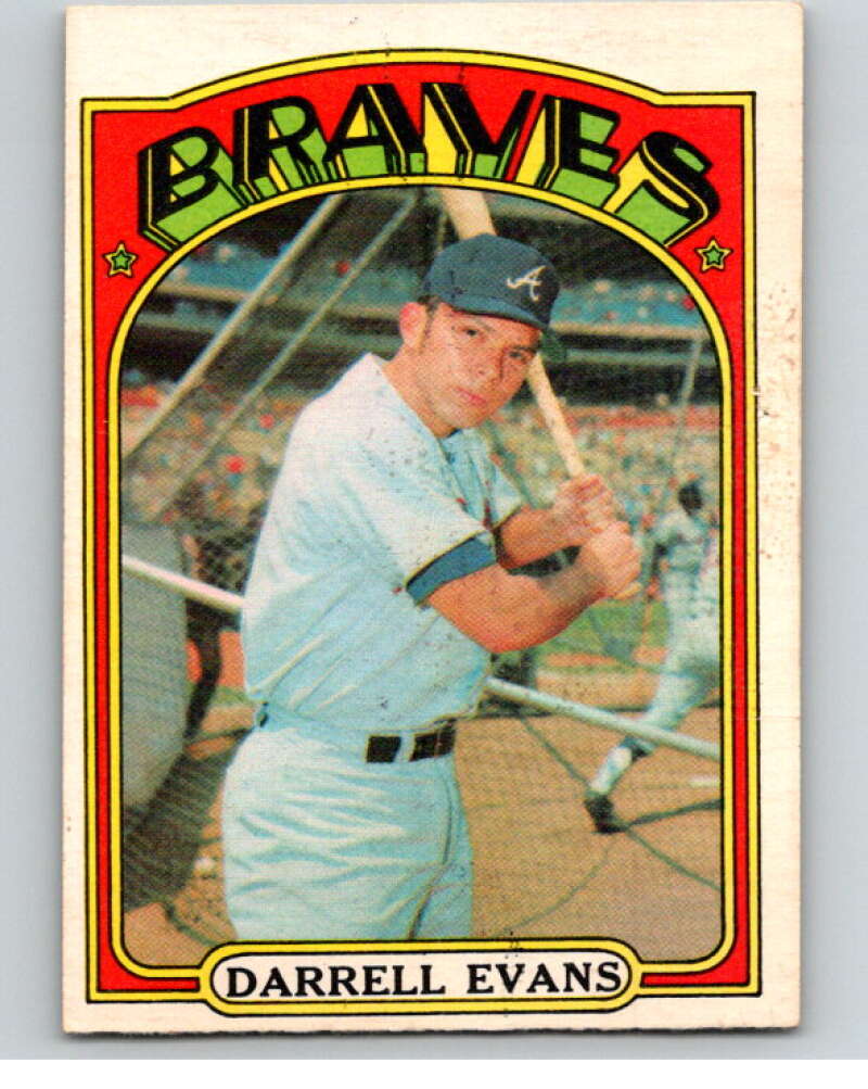 1972 O-Pee-Chee Baseball #171 Darrell Evans Atlanta Braves V66251 Image 1
