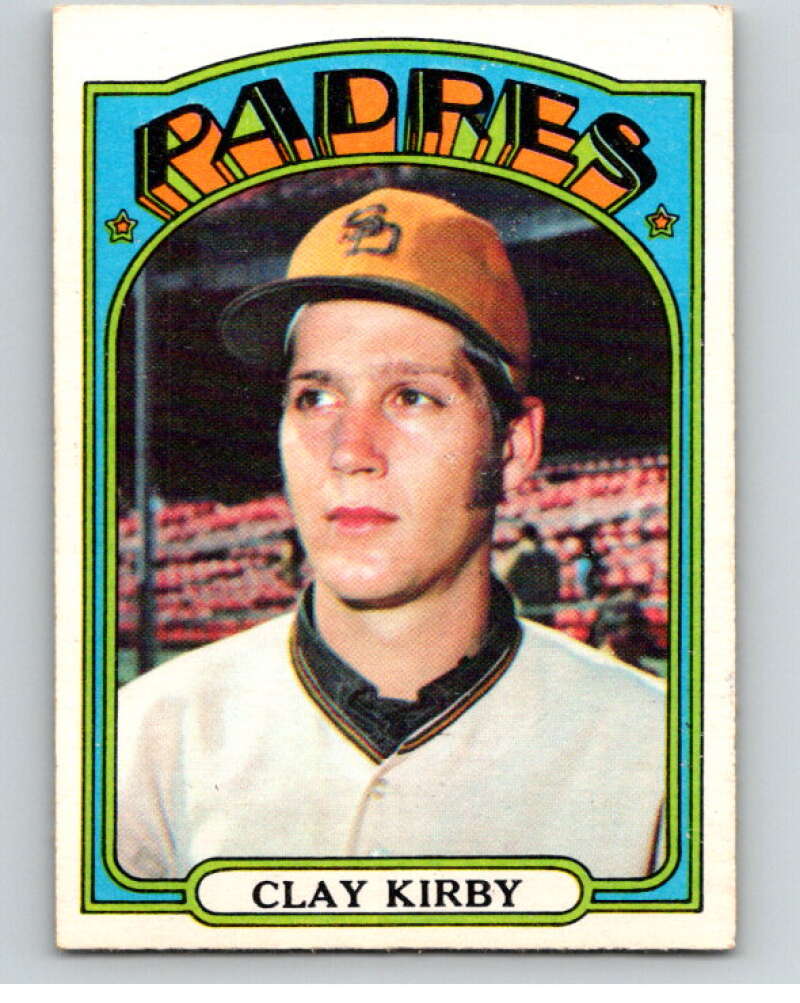 1972 O-Pee-Chee Baseball #173 Clay Kirby San Diego Padres V66253 Image 1