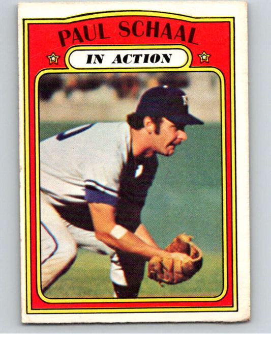 1972 O-Pee-Chee Baseball #178 Paul Schaal IA  Kansas City Royals  V66260 Image 1