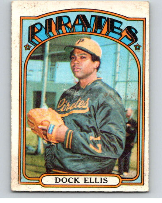 1972 O-Pee-Chee Baseball #179 Dock Ellis  Pittsburgh Pirates  V66261 Image 1