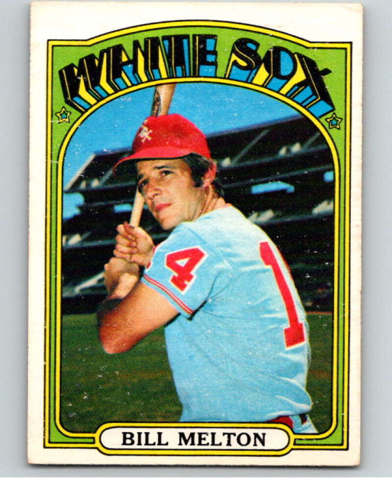 1972 O-Pee-Chee Baseball #183 Bill Melton Chicago White Sox V66269 Image 1