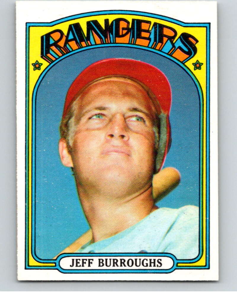 1972 O-Pee-Chee Baseball #191 Jeff Burroughs Texas Rangers V66273 Image 1