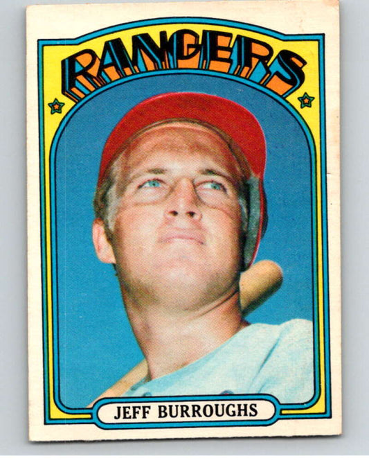 1972 O-Pee-Chee Baseball #191 Jeff Burroughs  Texas Rangers  V66274 Image 1