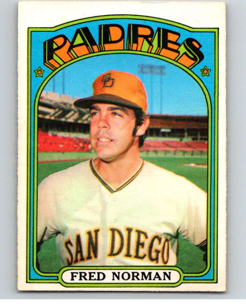 1972 O-Pee-Chee Baseball #194 Fred Norman San Diego Padres V66280 Image 1