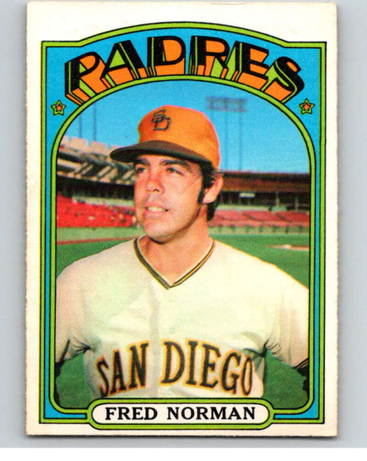 1972 O-Pee-Chee Baseball #194 Fred Norman  San Diego Padres  V66280 Image 1