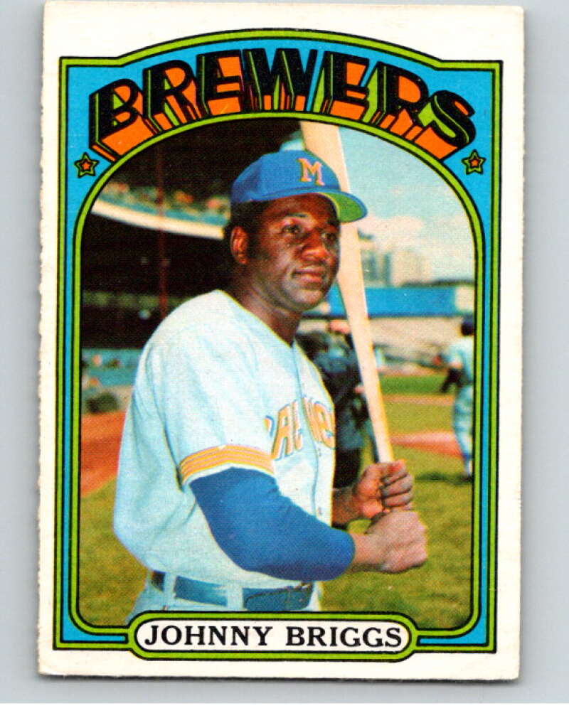1972 O-Pee-Chee Baseball #197 Johnny Briggs Milwaukee Brewers V66286 Image 1