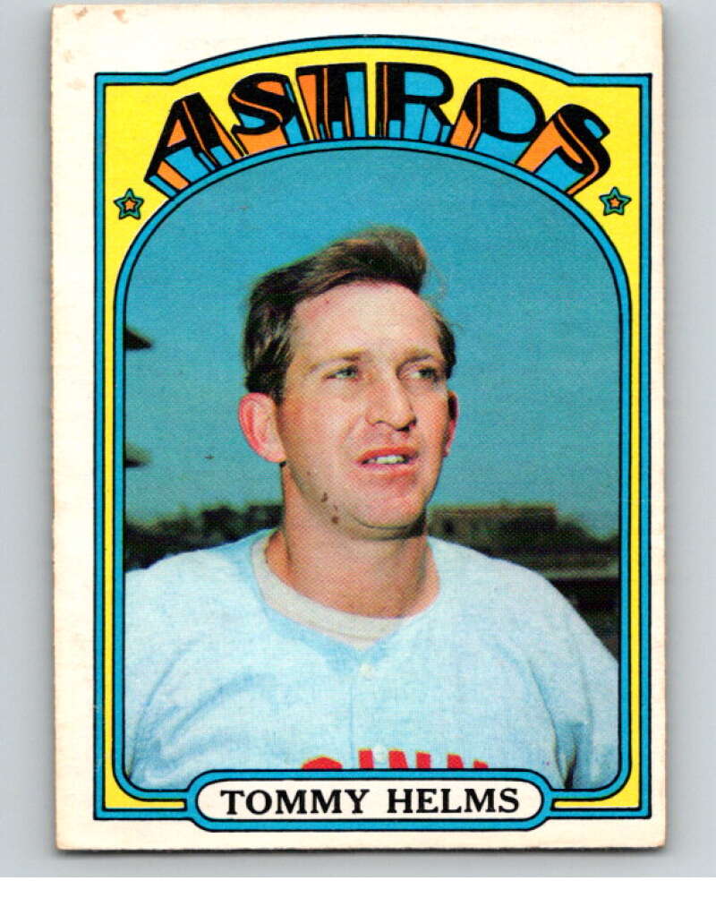 1972 O-Pee-Chee Baseball #204 Tommy Helms Houston Astros V66292 Image 1