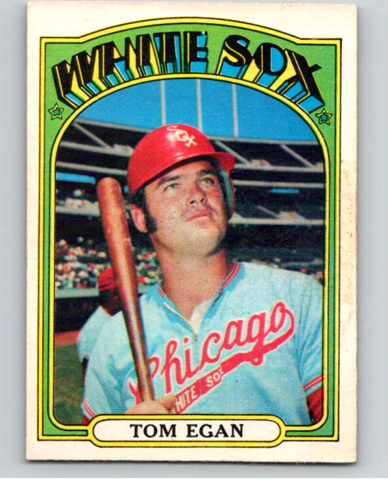 1972 O-Pee-Chee Baseball #207 Tom Egan Chicago White Sox V66299 Image 1