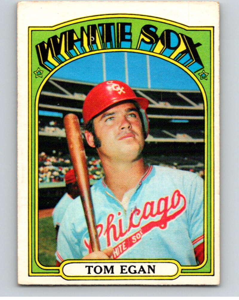 1972 O-Pee-Chee Baseball #207 Tom Egan Chicago White Sox V66300 Image 1