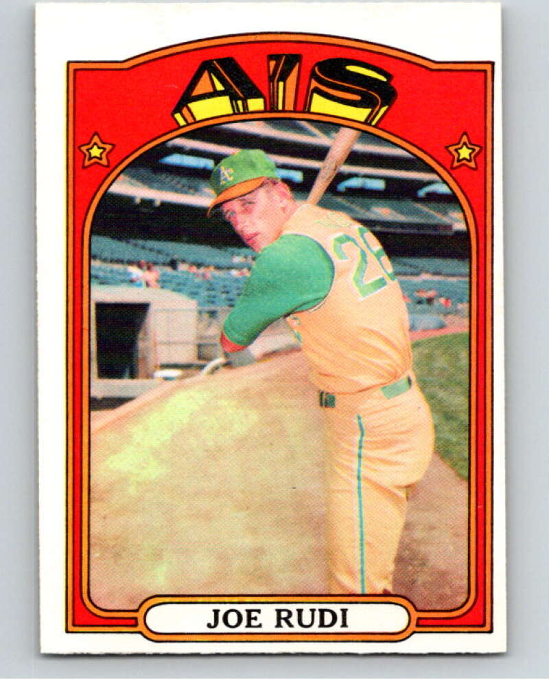 1972 O-Pee-Chee Baseball #209 Joe Rudi Oakland Athletics V66303 Image 1