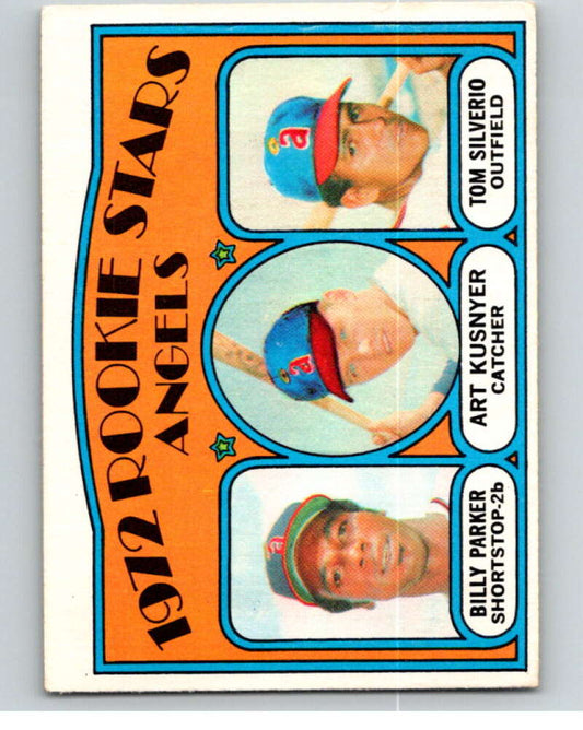 1972 O-Pee-Chee Baseball #213 Billy Parker/Kusnyer/Silverio RC Rookie  V66307 Image 1