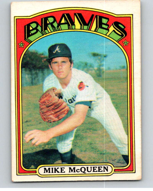 1972 O-Pee-Chee Baseball #214 Mike McQueen  Atlanta Braves  V66308 Image 1