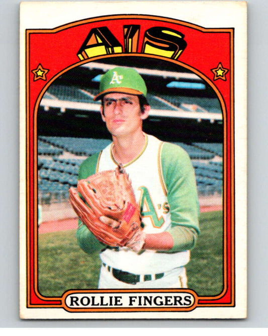 1972 O-Pee-Chee Baseball #241 Rollie Fingers  Oakland Athletics  V66340 Image 1