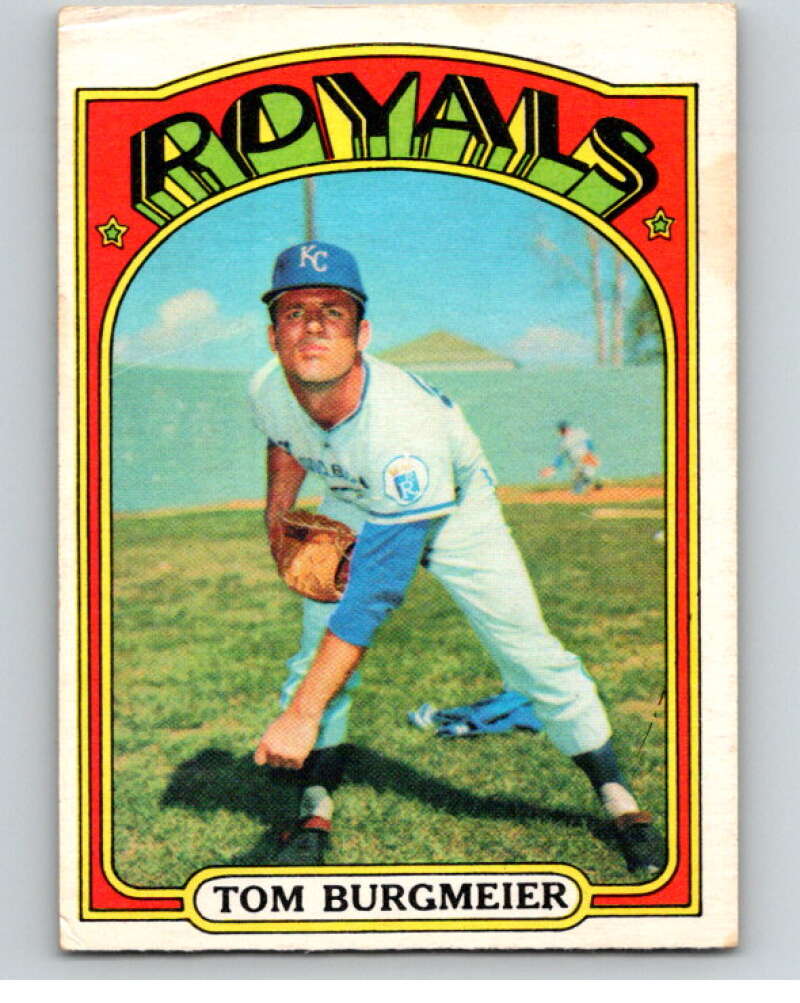1972 O-Pee-Chee Baseball #246 Tom Burgmeier Kansas City Royals V66350 Image 1