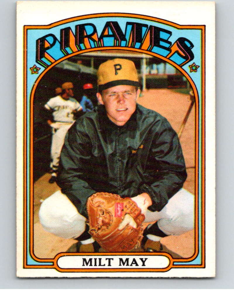 1972 O-Pee-Chee Baseball #247 Milt May Pittsburgh Pirates V66351 Image 1