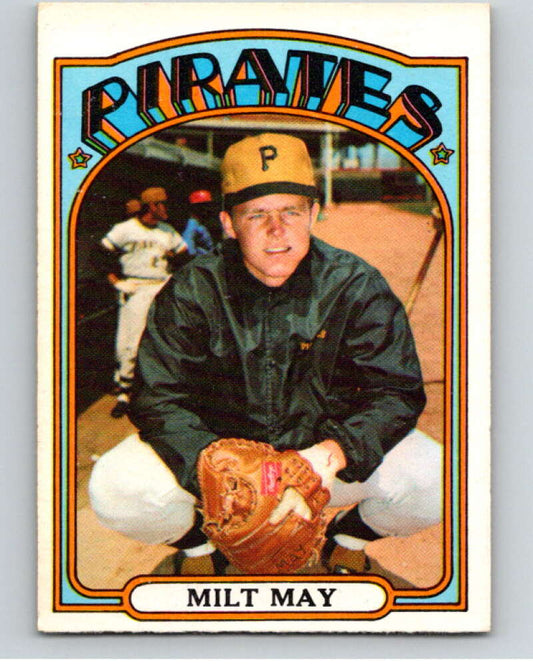 1972 O-Pee-Chee Baseball #247 Milt May  Pittsburgh Pirates  V66351 Image 1