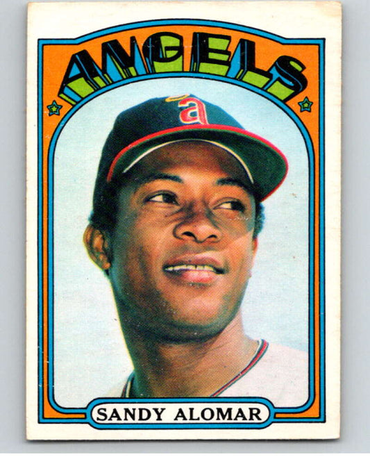 1972 O-Pee-Chee Baseball #253 Sandy Alomar Sr.  California Angels  V66360 Image 1