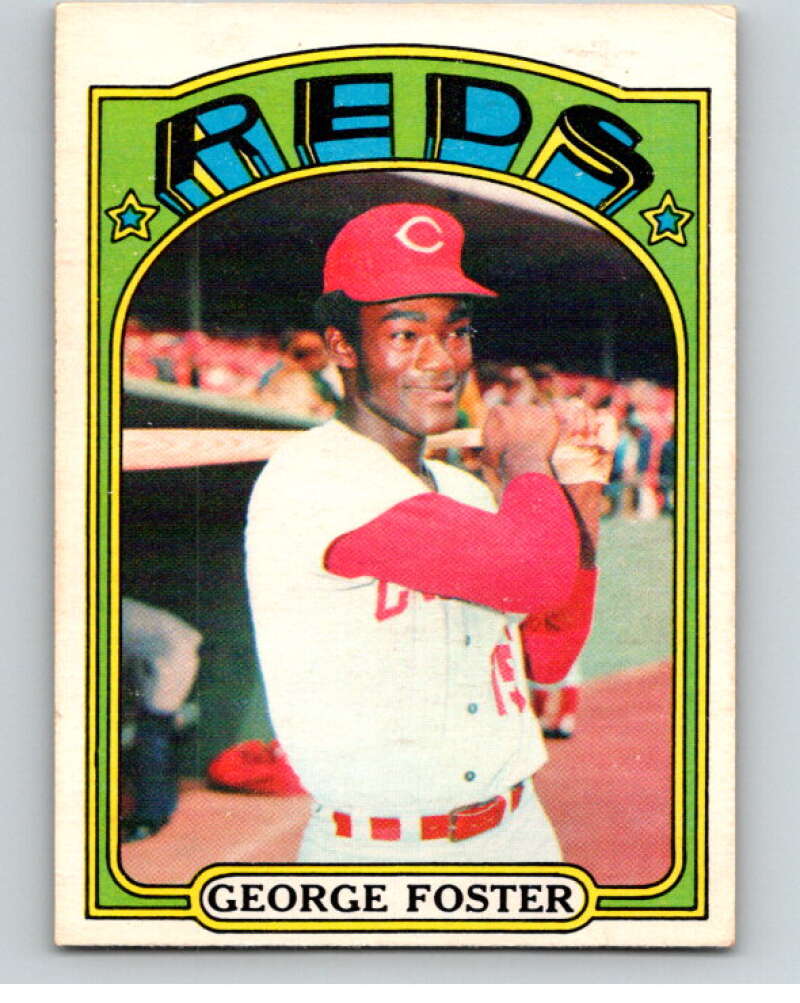 1972 O-Pee-Chee Baseball #256 George Foster Cincinnati Reds V66363 Image 1