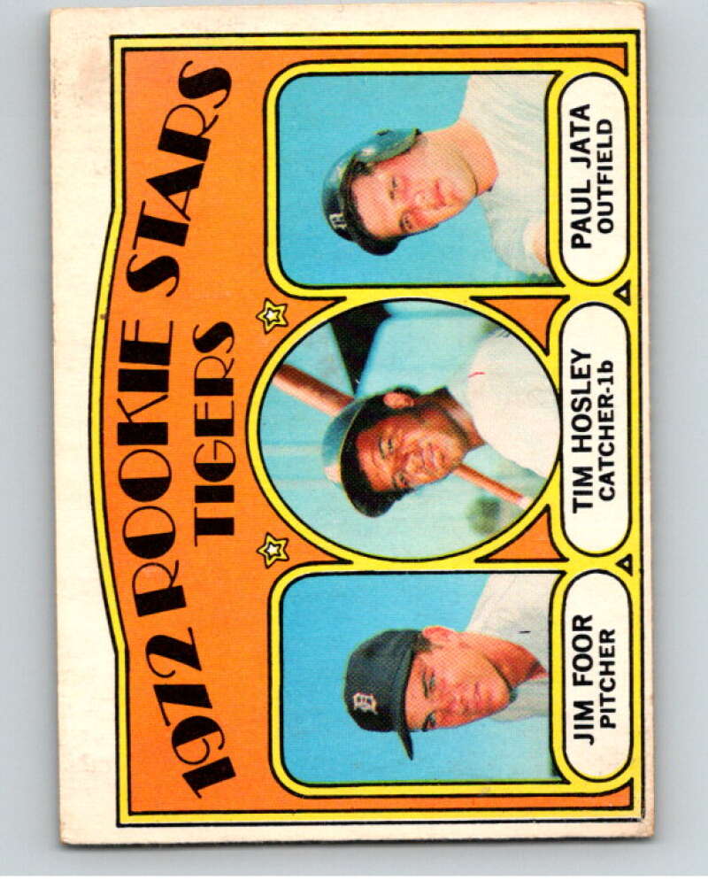 1972 O-Pee-Chee Baseball #257 Jim Foor/Hosley/Jata RC Rookie V66366 Image 1