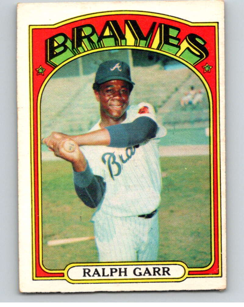 1972 O-Pee-Chee Baseball #260 Ralph Garr Atlanta Braves V66372 Image 1