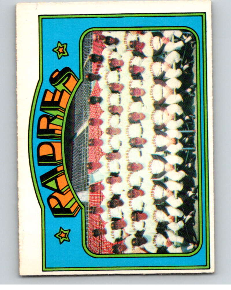 1972 O-Pee-Chee Baseball #262 Padres Team San Diego Padres V66375 Image 1