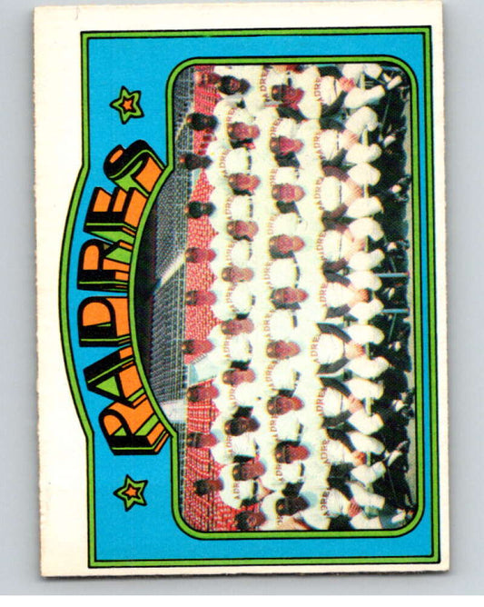 1972 O-Pee-Chee Baseball #262 Padres Team  San Diego Padres  V66375 Image 1