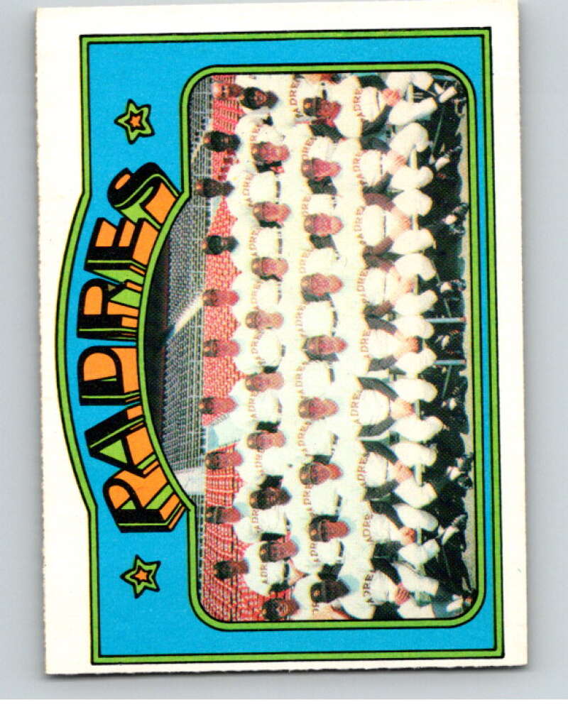 1972 O-Pee-Chee Baseball #262 Padres Team San Diego Padres V66376 Image 1
