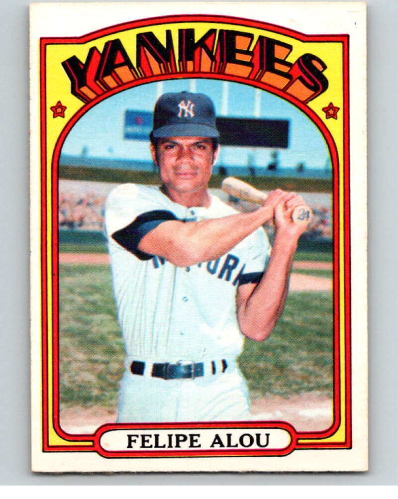 1972 O-Pee-Chee Baseball #263 Felipe Alou New York Yankees V66377 Image 1