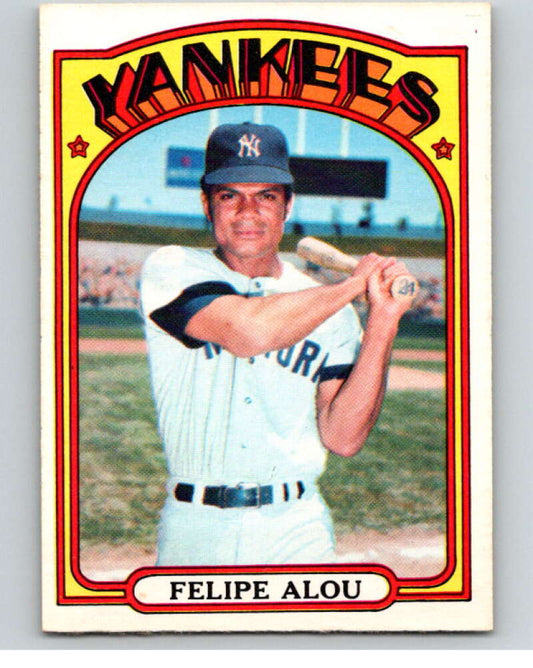 1972 O-Pee-Chee Baseball #263 Felipe Alou  New York Yankees  V66377 Image 1