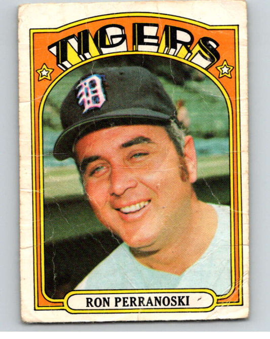 1972 O-Pee-Chee Baseball #367 Ron Perranoski  Detroit Tigers  V66384 Image 1