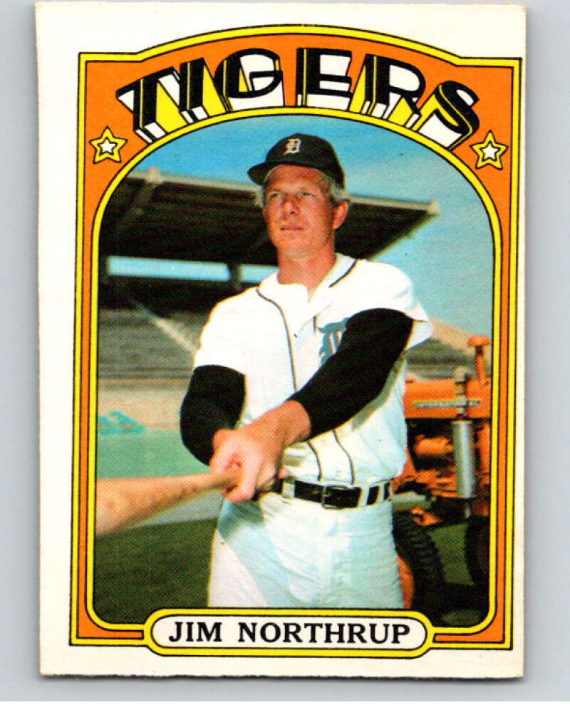 1972 O-Pee-Chee Baseball #408 Jim Northrup Detroit Tigers V66388 Image 1