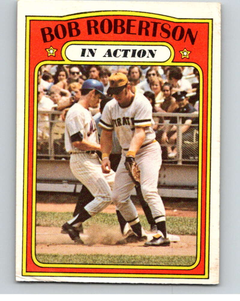 1972 O-Pee-Chee Baseball #430 Bob Robertson IA Pittsburgh Pirates V66389 Image 1