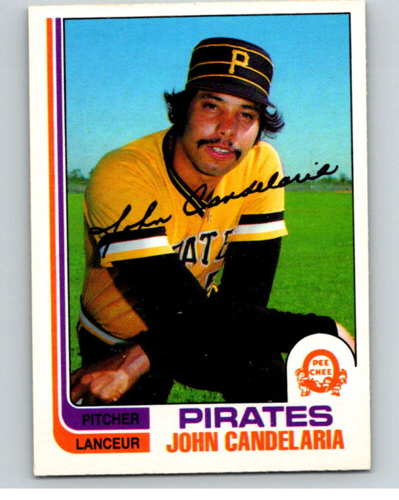 1982 O-Pee-Chee Baseball #3 John Candelaria Pittsburgh Pirates V66392 Image 1