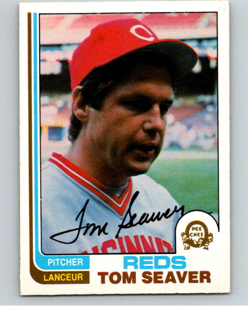 1982 O-Pee-Chee Baseball #30 Tom Seaver Cincinnati Reds V66396 Image 1