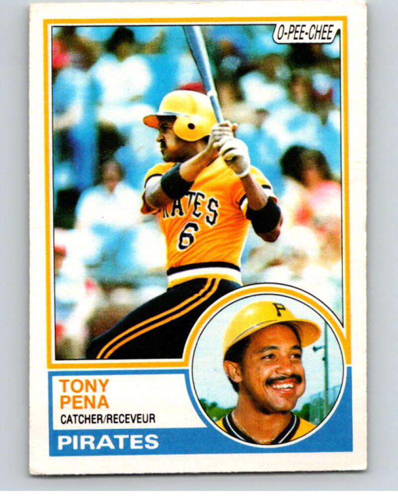 1983 O-Pee-Chee Baseball #133 Tony Pena Pittsburgh Pirates V66468 Image 1