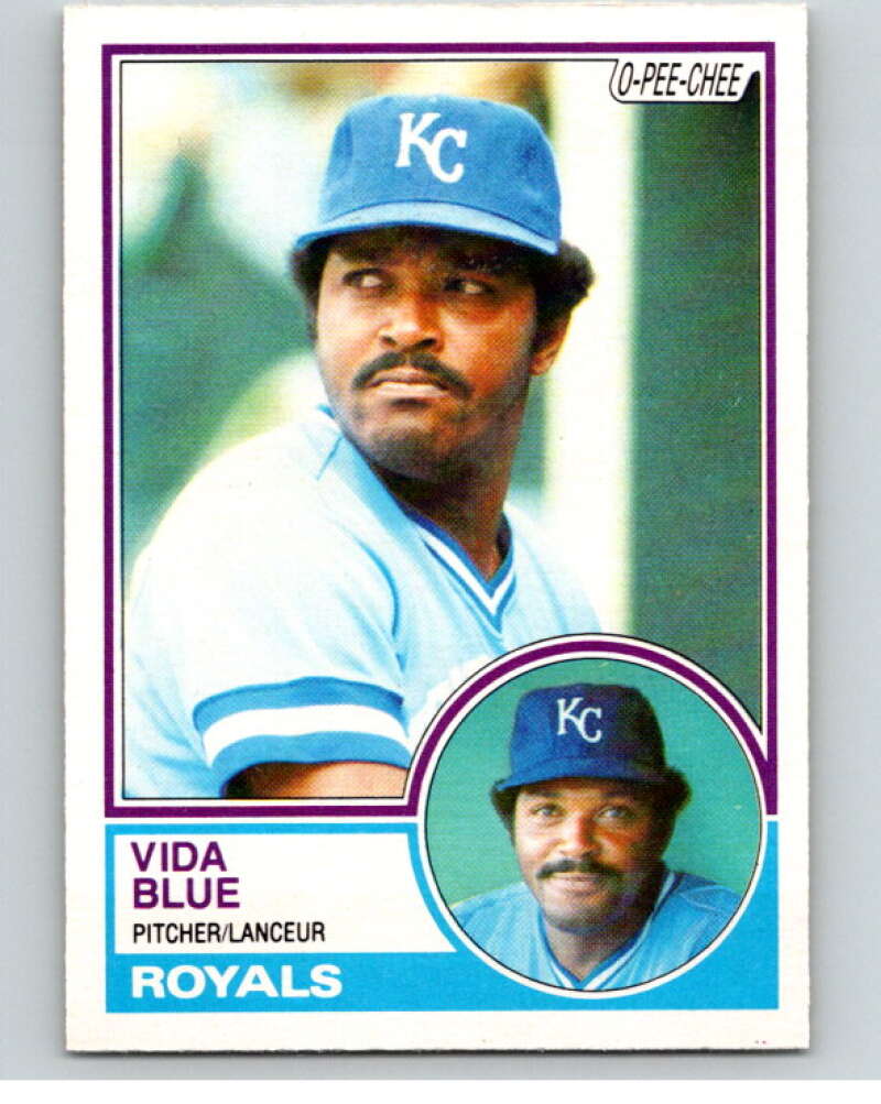 1983 O-Pee-Chee Baseball #178 Vida Blue Kansas City Royals V66481 Image 1