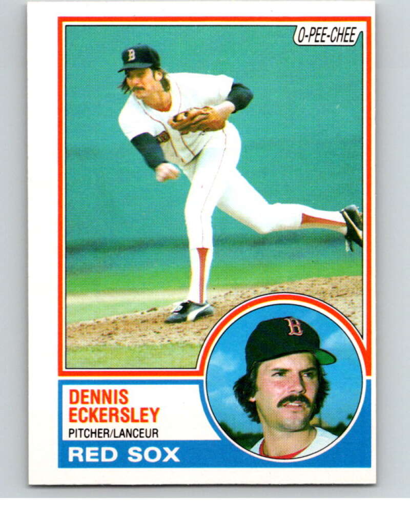 1983 O-Pee-Chee Baseball #270 Dennis Eckersley Boston Red Sox V66498 Image 1