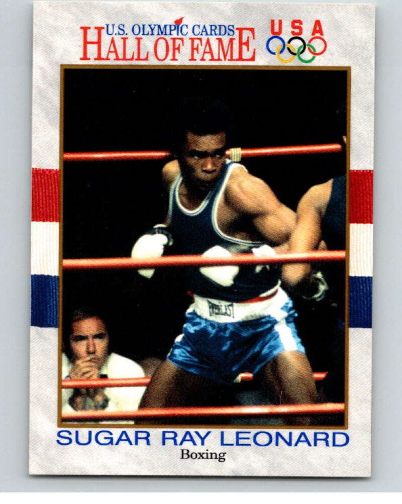1991 Impel U.S. Olympic Hall of Fame #29 Sugar Ray Leonard V66526 Image 1