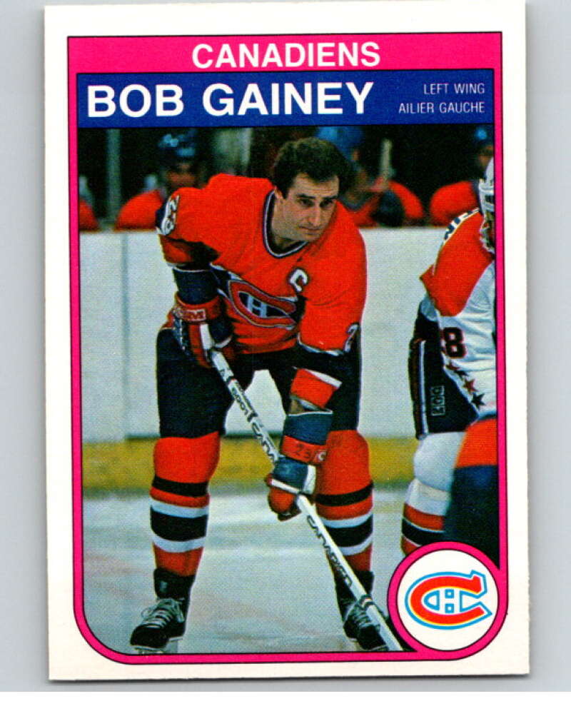 1982-83 O-Pee-Chee #181 Bob Gainey V66538 Image 1
