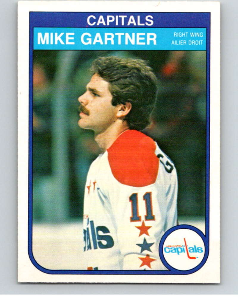 1982-83 O-Pee-Chee #363 Mike Gartner RC Rookie V66539 Image 1